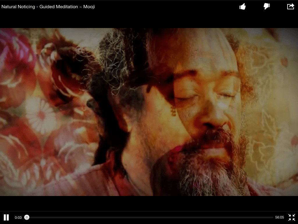 Mooji Meditation: Holy Instant 5 Natural Noticing Meditation