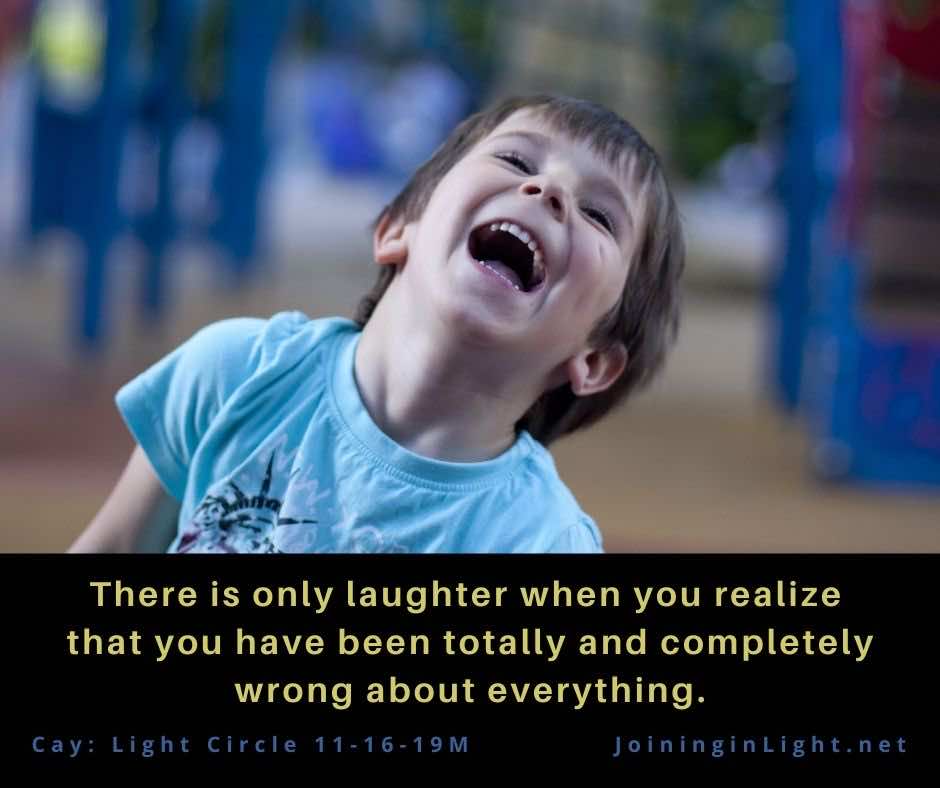 happy laughter for no reason - spiritual awakening sign - you realize you have been wrong about everything. 
