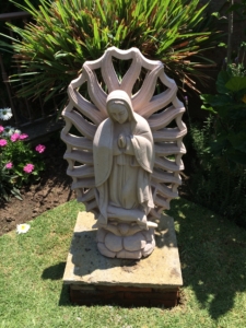 Mother Mary in the Garden - a Reminder of Blessings 2 Mother Mary in the Garden - a Reminder of Blessings