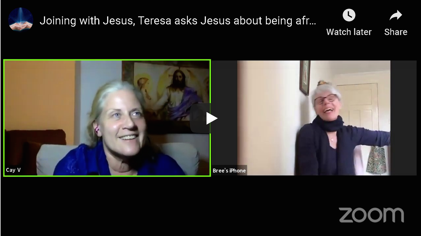 Working Miracles with Jesus Worksheet, Joining in Light