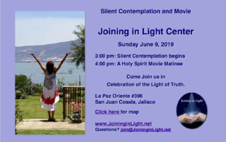 Invitation to A Movie and Contemplation, June 9, 2019