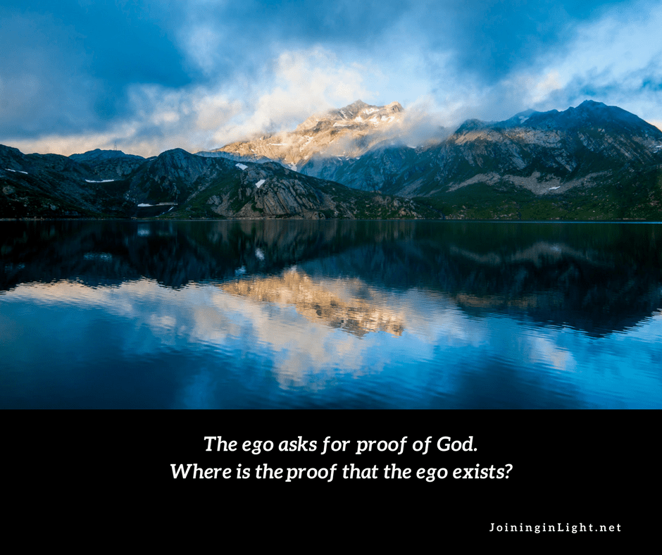 ACIM: Proof of God or the Ego?